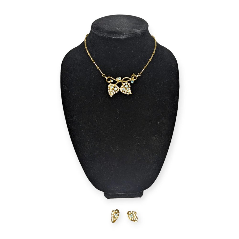 Vintage Necklace and Earring Set